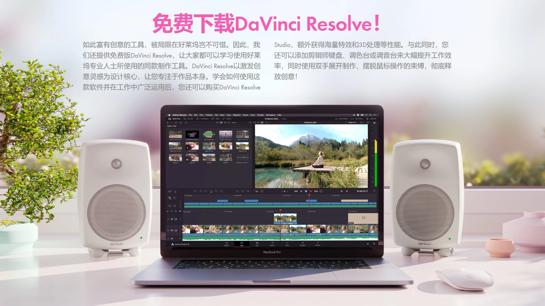 达芬奇 DaVinci_Resolve_Studio_17.4.2-拾年自媒体
